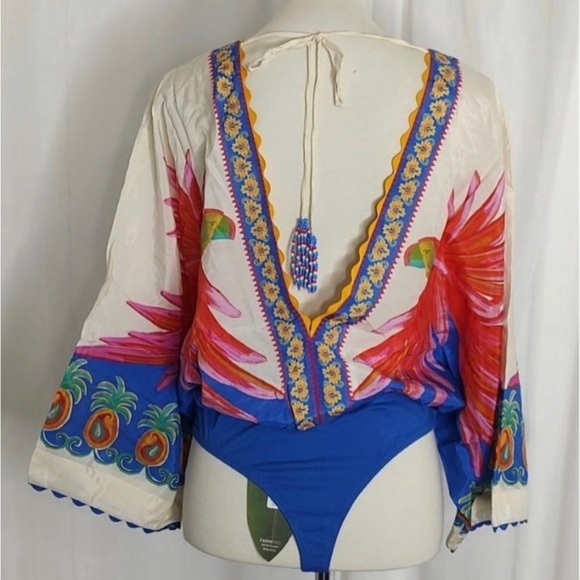 Farm Rio jumpsuit size large new with tags - Picture 7 of 8